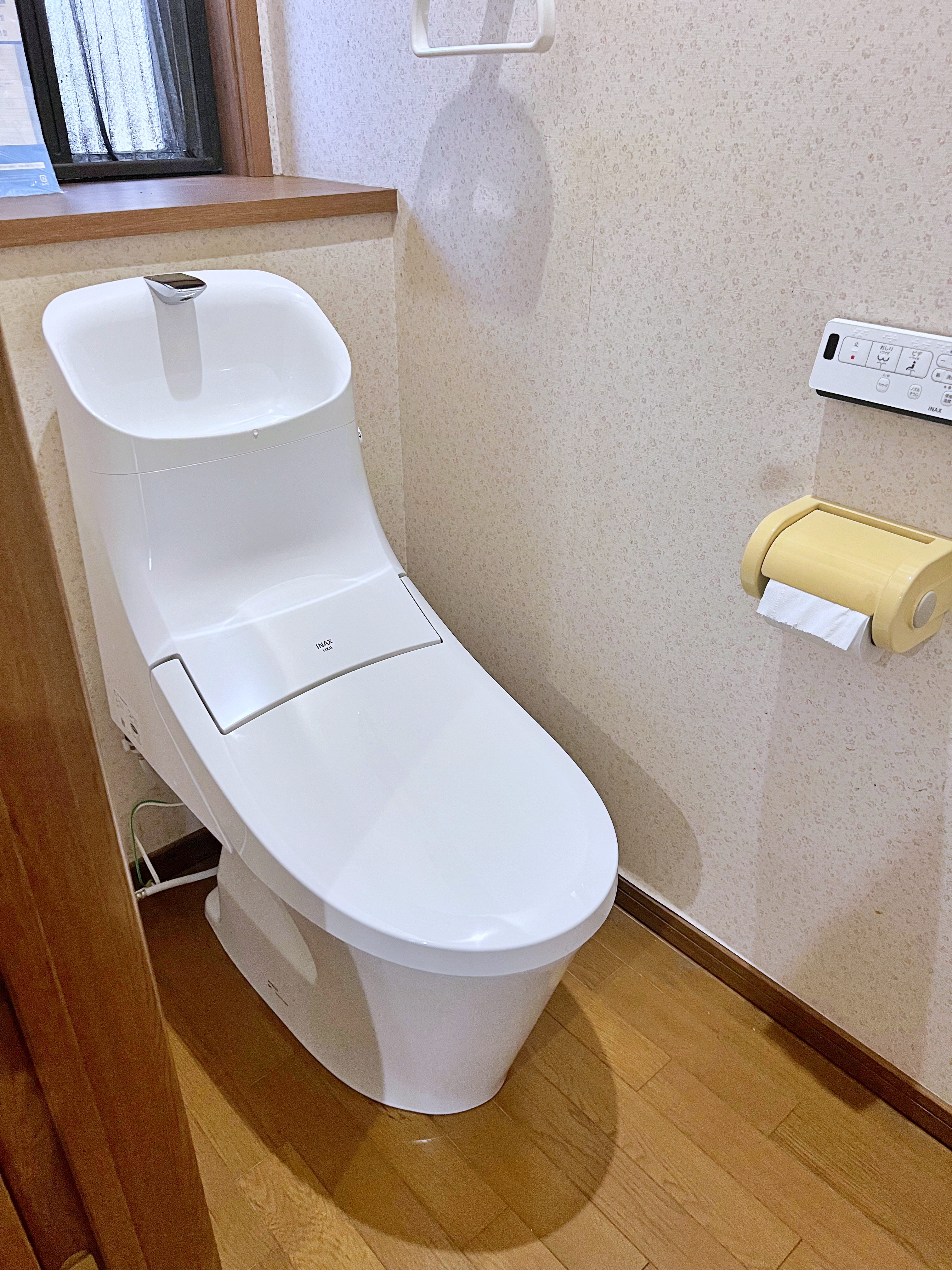 トイレをリフォーム致しました。